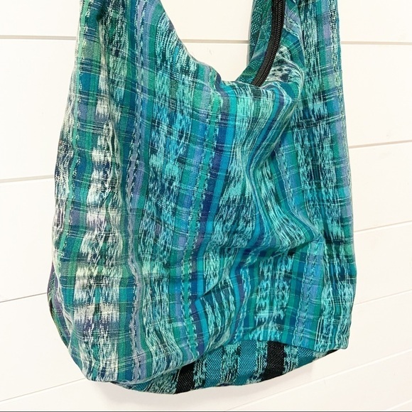 No Brand | Bobo Style Crossbody Green Embroidered Bag - Picture 11 of 16